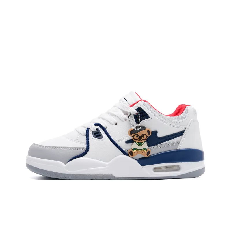 Teddy Bear Collection Coverage Slip Resistant, Abrasion Resistant, Breathable Low Top Skateboard Shoes Unisex-38