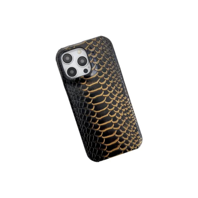 Koman TPU Material Classic Trendy Dragon Scales Pattern Phone Cases Compatible With Apple IPhone 12/13/14/15/16/Pro/Mac-4
