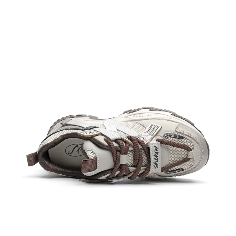 ABIDJAN Lightweight Low-Top Chunky Sneakers Women's-10