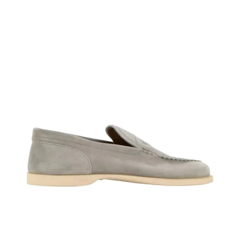 JOHN LOBB Loafers Men Gray-3