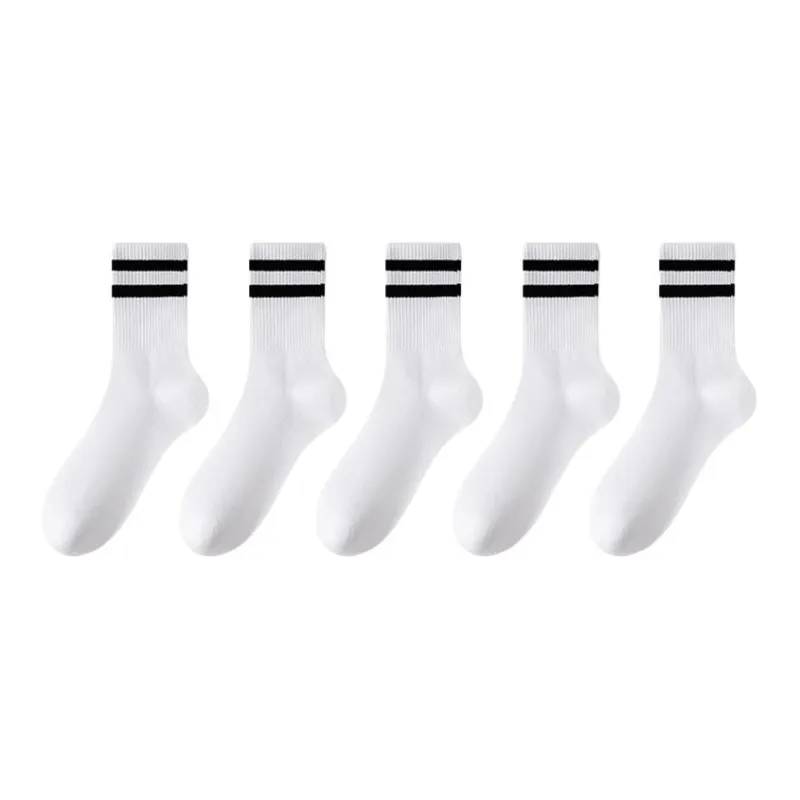 Urban Beauty Mid-Calf Socks Unisex 5 Pack-25