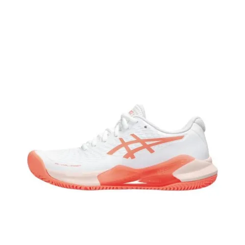 Asics Gel Challenger 14 Anti Slip Wear Resistant Low Top Tennis Shoes Women's White