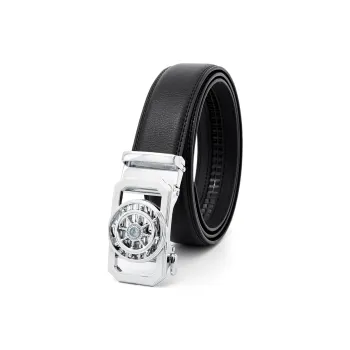BAIJUAN Cow Leather Belts Men's 3.5cm