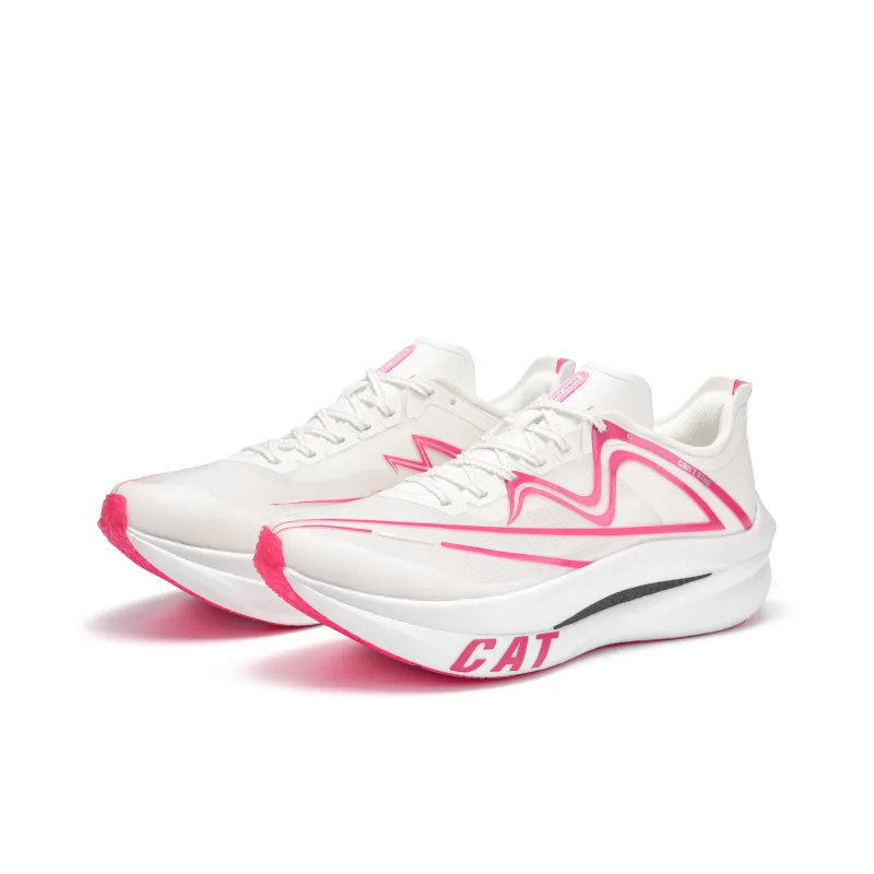 Sonic cat Running Shoes Unisex Low Top White-2
