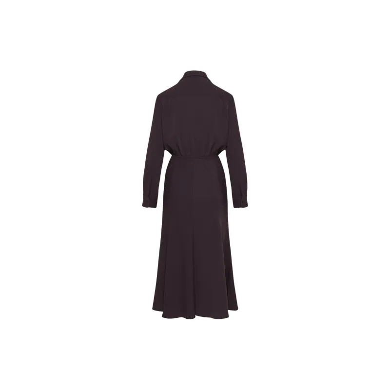 ARITZIA Babaton Abbey Dress Long-Sleeved Dresses Women's Noble/Noble Purple-1