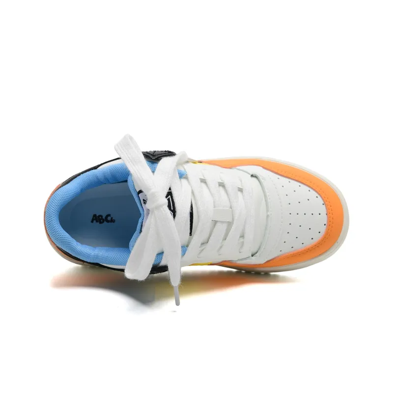 ABCIO Slip Resistant Waterproof Cushioning Height Increasing Low Top Skateboard Shoes Women's-21