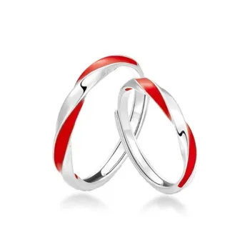 Good Quality S999 Fine Silver Rings Unisex