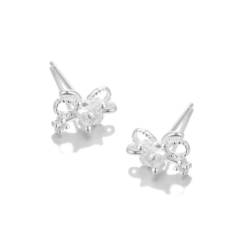 Clect 999 Fine Silver Stud Earrings Women's-2