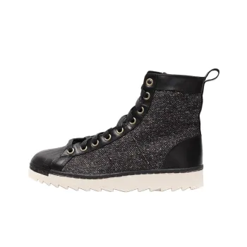 Superstar Adidas Originals Jungle 'Black Glitter'