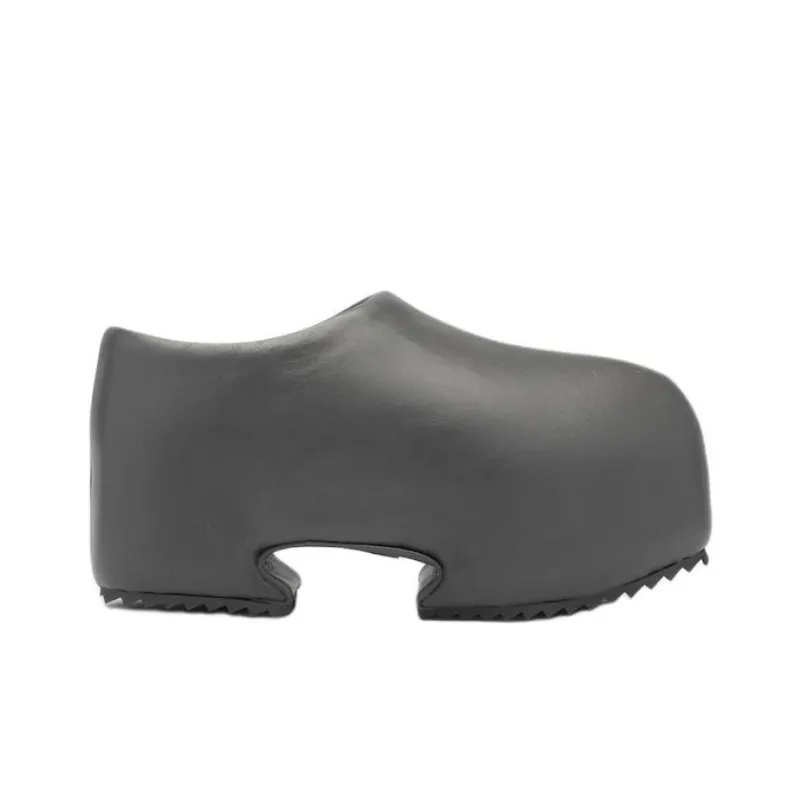 YUME YUME Wrap-toe Slippers Unisex Gray-1