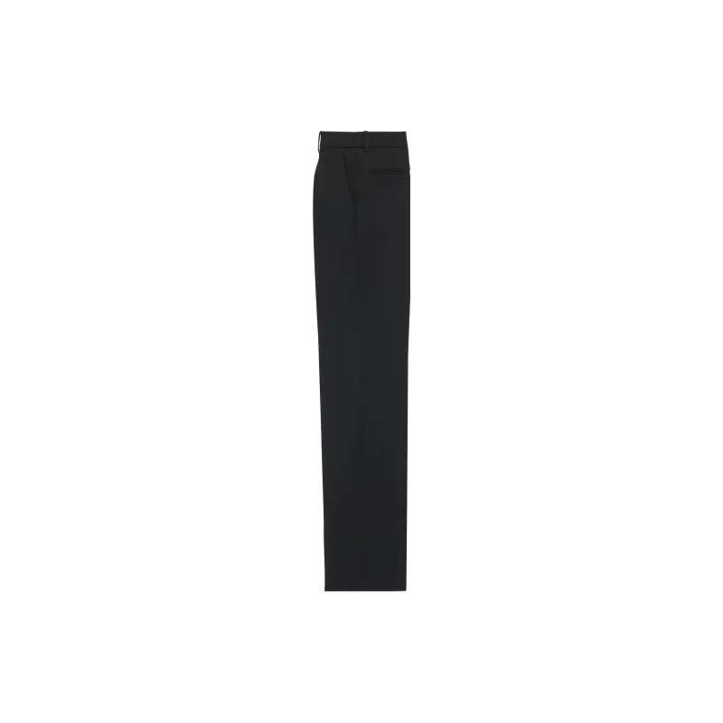SAINT LAURENT Straight Leg Tailored Trousers-1