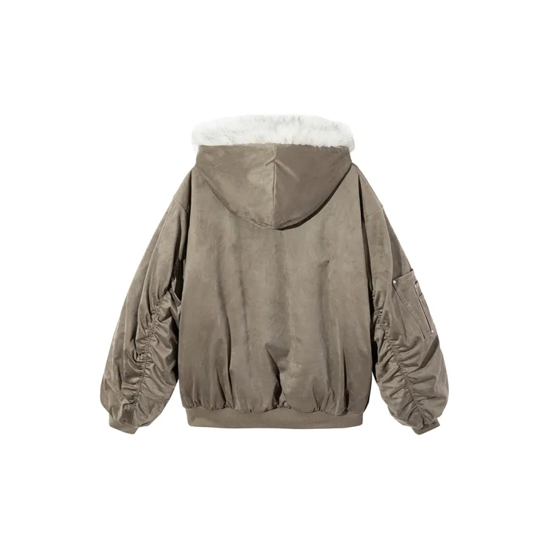 Ouyang Cropped Coats Women's Silver Frost Gray-1