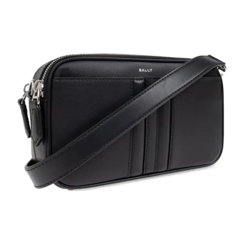 BALLY Logo print Messenger Bag-1