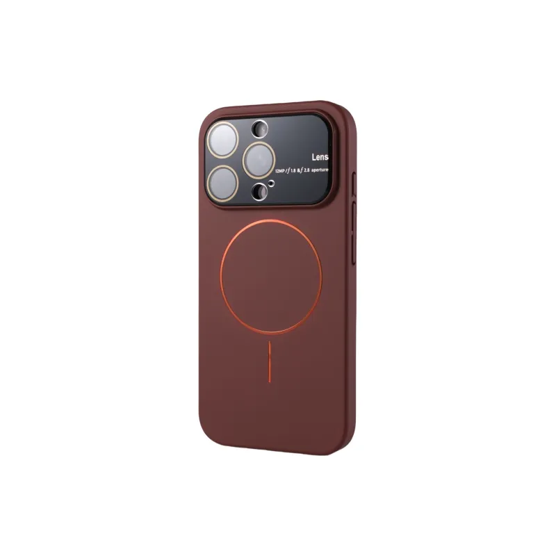DEPA PC Material Fully Enclosed Large Lens Window Phone Cases Compatible With Apple 12/13/14/15/16 Series Minimalist-13