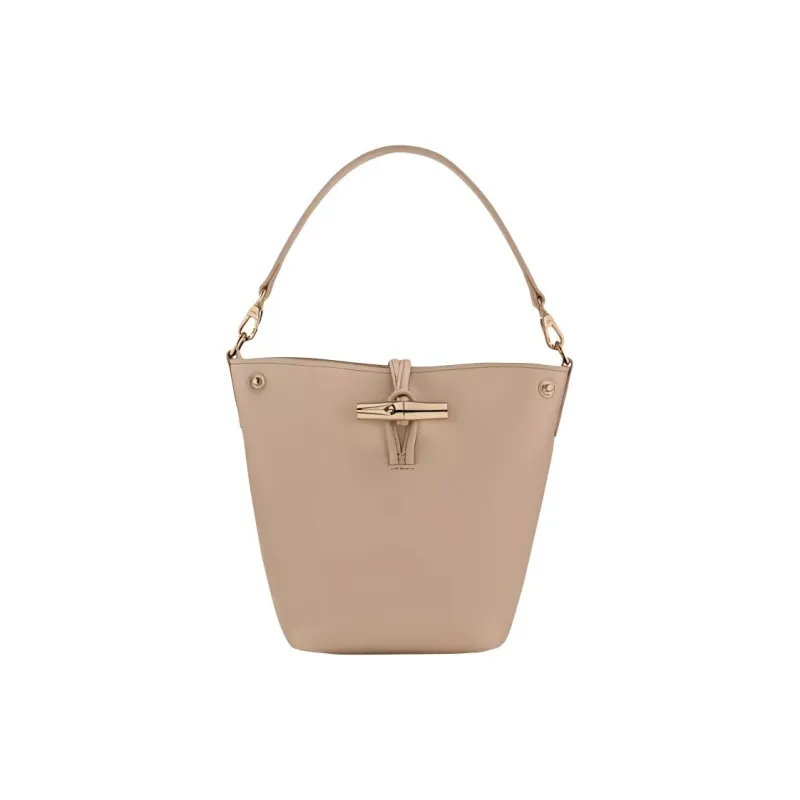 LONGCHAMP Cow Leather Handbag Mini Women's Dark Brown-0