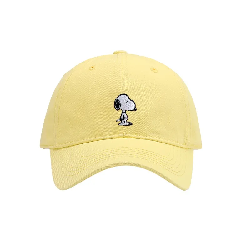 SNOOPY Cotton Baseball Caps Unisex-0