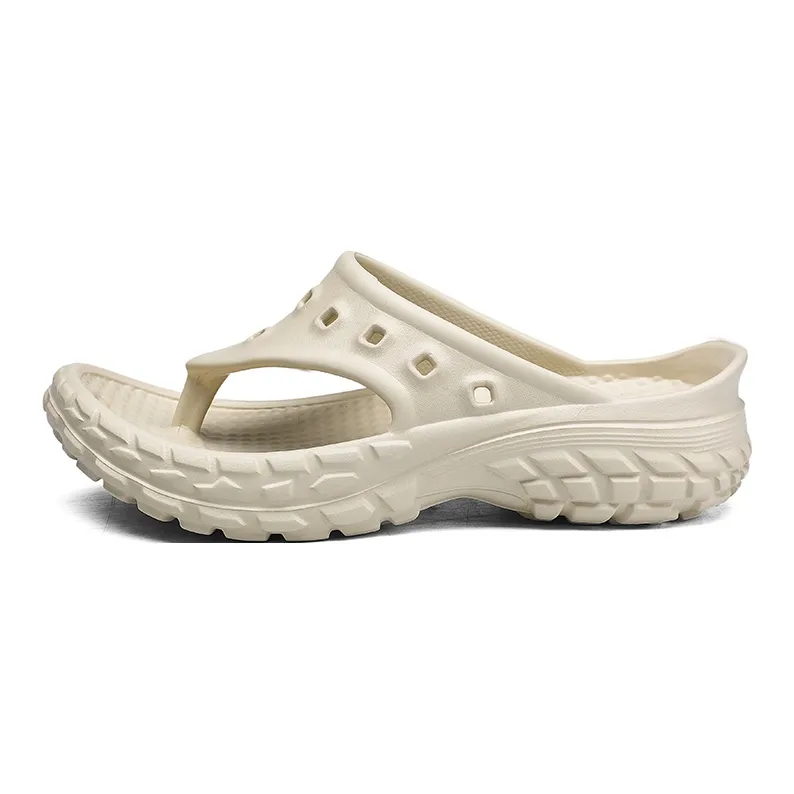 Darcy Sen Flip Flops Black/White/Khaki-14