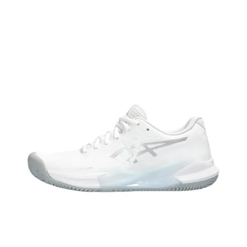 Asics Gel Challenger 14 Anti Slip Wear Resistant Low Top Tennis Shoes Women's White