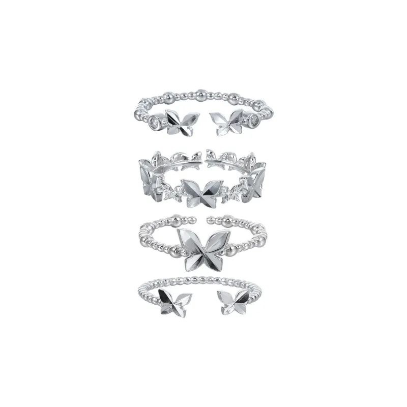 Eclater 925 Sterling Silver Rings Women's-8