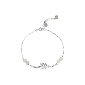 VIVIWELL Chalcedony Jade Bracelets Unisex