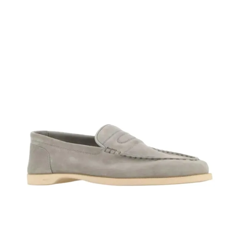 JOHN LOBB Loafers Men Gray-2
