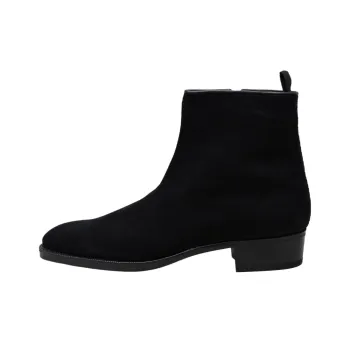 JOHN LOBB Freddi Ankle Boots 4cm Men's Black