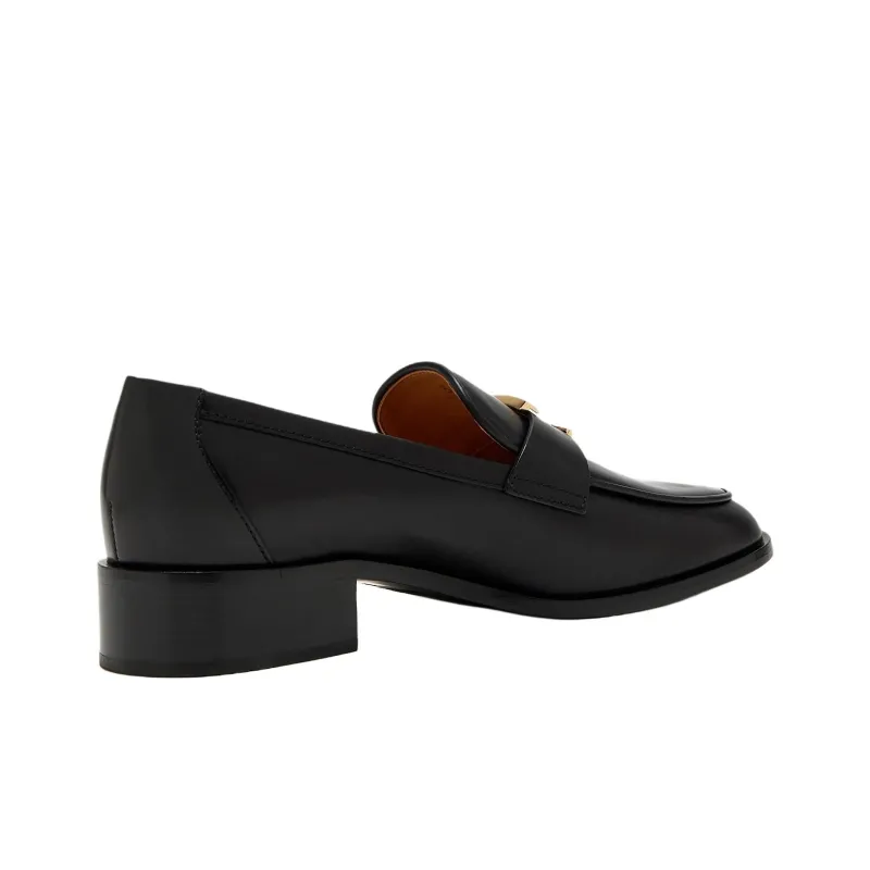 TOD'S Logo Plaque Slip On Loafers Women's-2