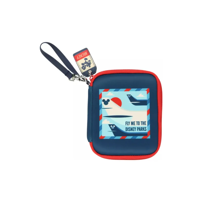 Disney Polyester Coin Purse Unisex Marine Blue-0