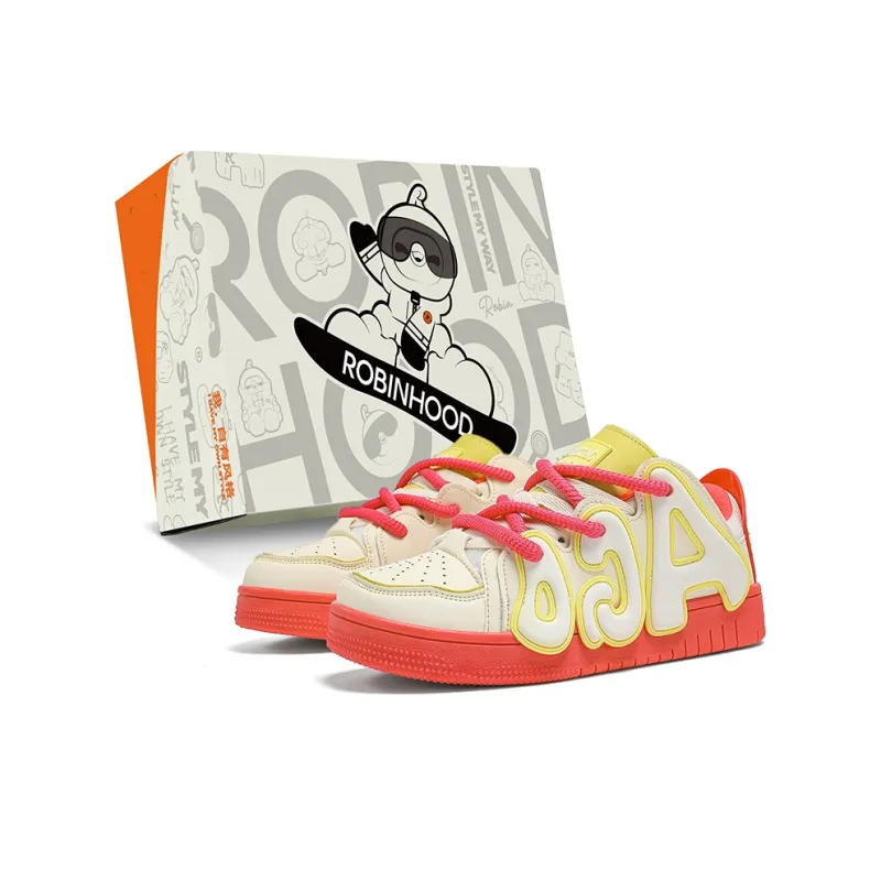 ROBINHOOD Low Top Skateboard Shoes Unisex Box Included-42