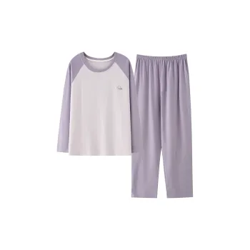 Pretty Lady Pajama Set Women's Taro Purple