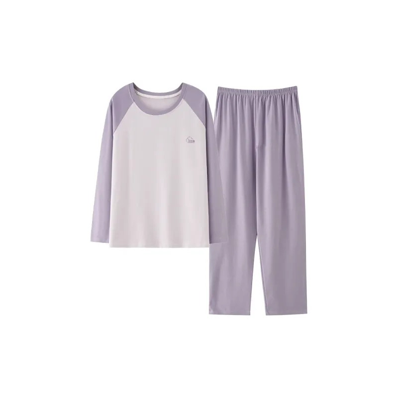Pretty Lady Pajama Set Women's Taro Purple-0