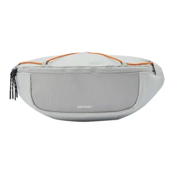 SEM/R Fabric Fanny Pack Small Size Unisex Medium Green/Light Khaki/Black