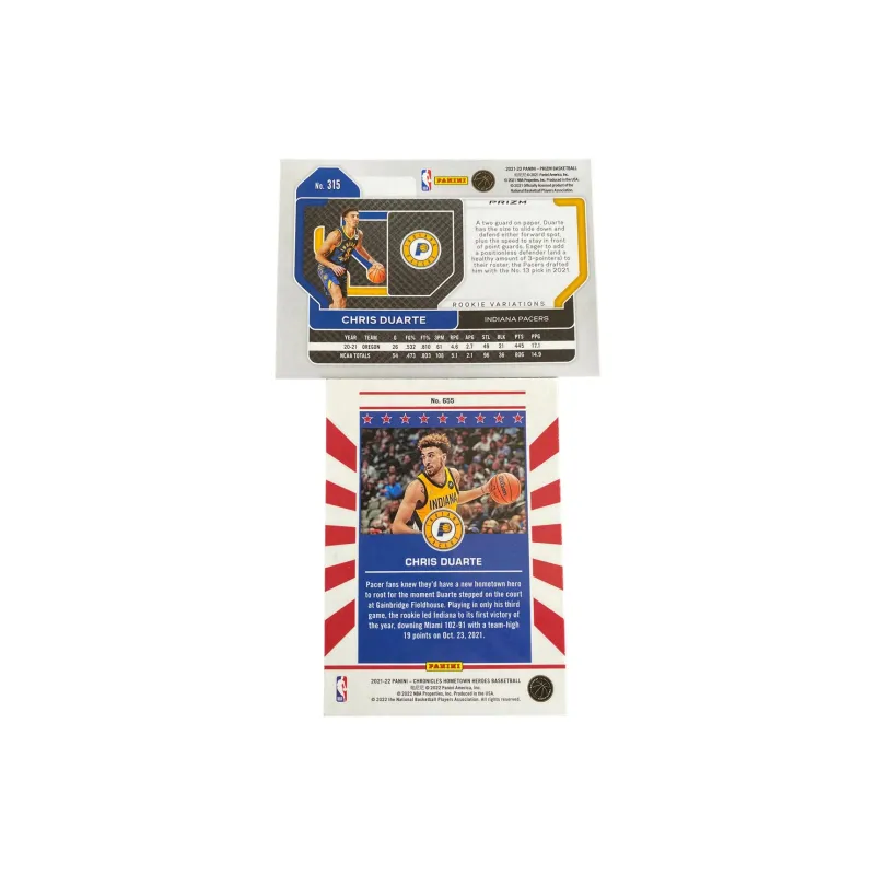 PANINI 2021-22 PRIZM Hikho Durant Spot Fold Rookie Card Sports Cards 2 Pcs-1