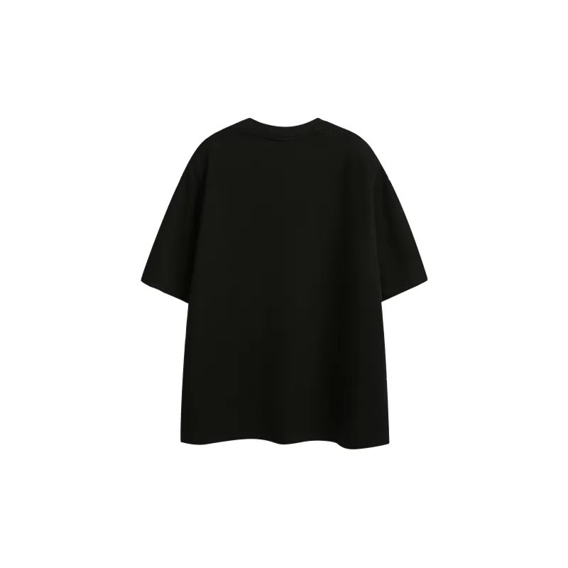 ZYKY American Luxury Streetwear Basic Versatile Commute Cropped T Shirt Unisex-7