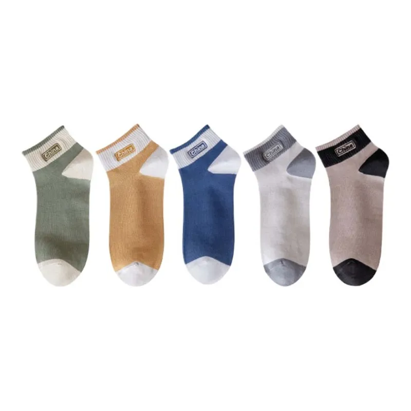 Cotton Gene Ankle Socks Men's 5 Pack-9