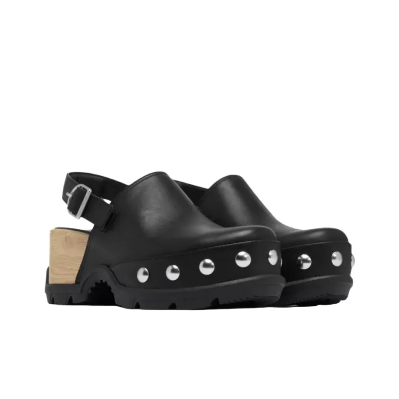 SOREL Wrap-toe Slippers Women's Black-3