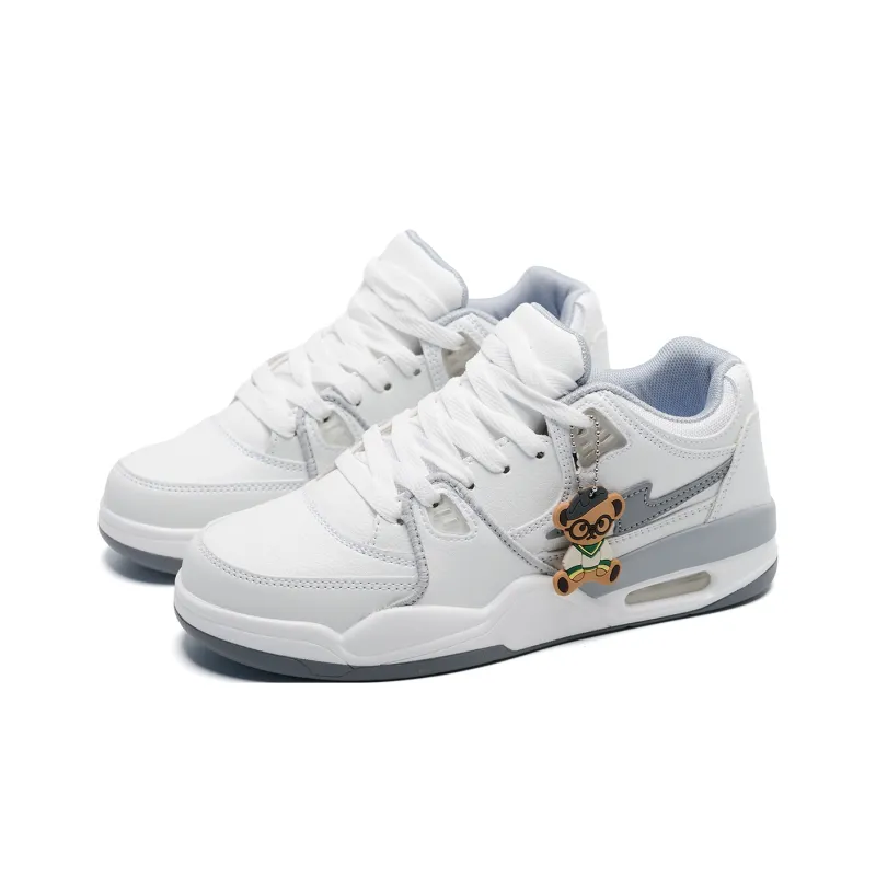 Teddy Bear Collection Coverage Slip Resistant, Abrasion Resistant, Breathable Low Top Skateboard Shoes Unisex-21