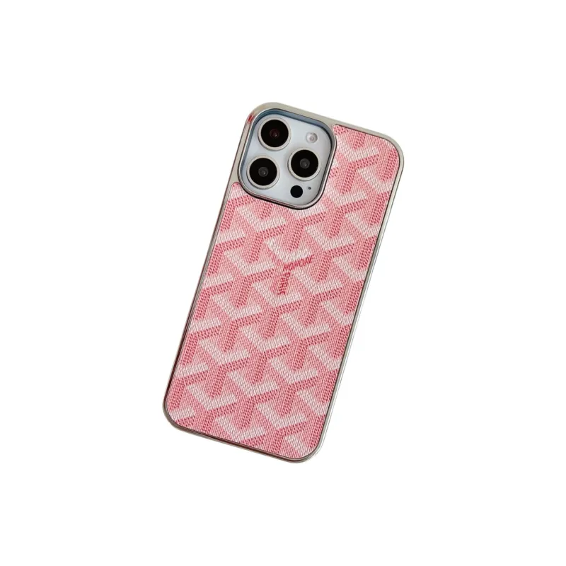 Koman TPU Material Electroplated Frame Dog's Teeth Goya Phone Cases Compatible With Apple IPhone 12/13/14/15/16/Pro/Mac-14