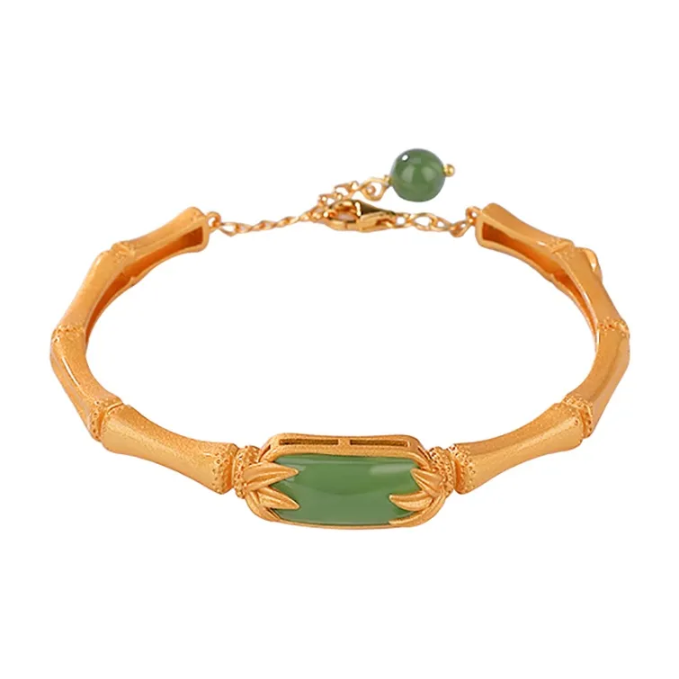 CHIC ZONE Hetian Jade Bracelets Jasper Women's-0