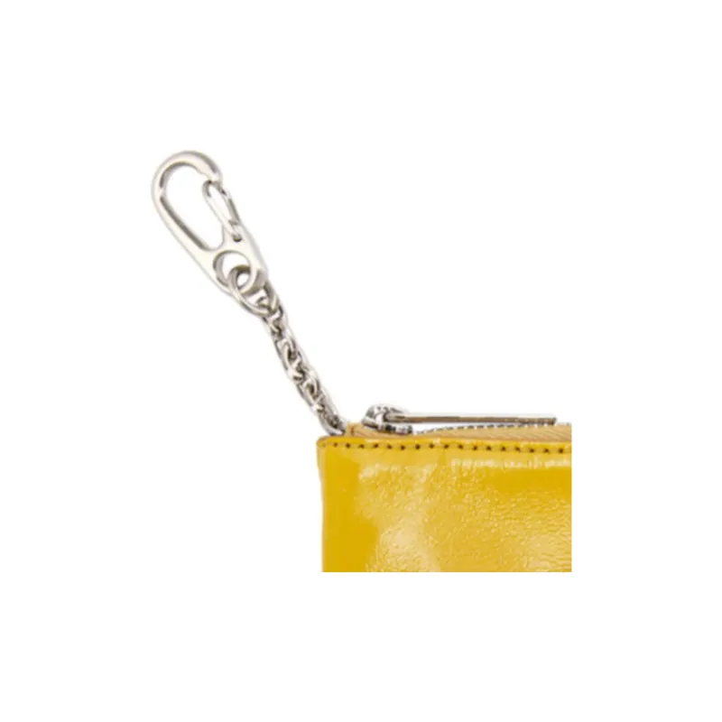 MARGE SHERWOOD Goatskin Wallet Women's Yellow-3