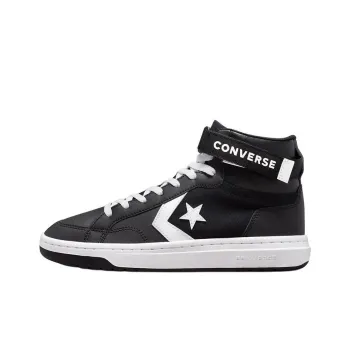 Converse Pro Blaze V2 Anti Slip Wear Resistant Mid Top Skateboard Shoes Men's Black