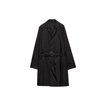 PRADA Long Sleeved Belted Coat