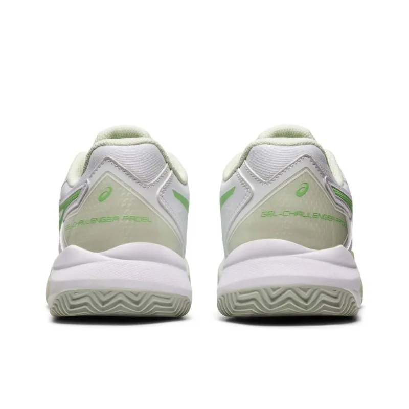 Asics Gel Challenger 13 Anti Slip Wear Resistant Low Top Training Shoes Unisex White Green-2