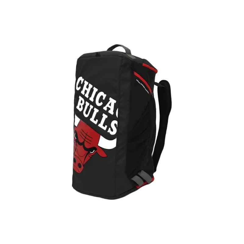 NBA Bulls Polyester Backpacks Travel Bags 36L Men's ÍTica: Black & Red-1