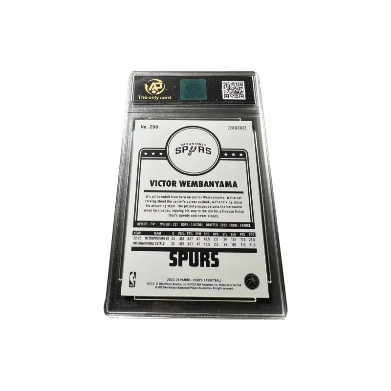 PANINI Spurs Future Wembanyama High End Custom RPA Star Card Rare Card Graded Cards 1 Pc-1