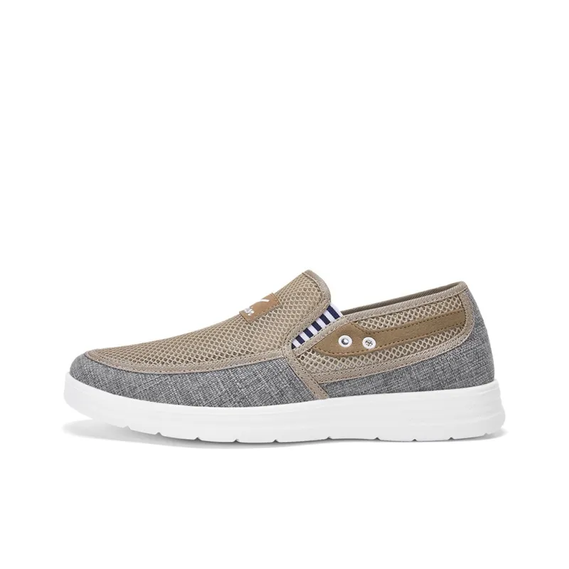Warrior Lightweight And Comfortable, Slip on Shoes, Suitable For Parents And Elders, Low Top, Casual Shoes, Men's-8