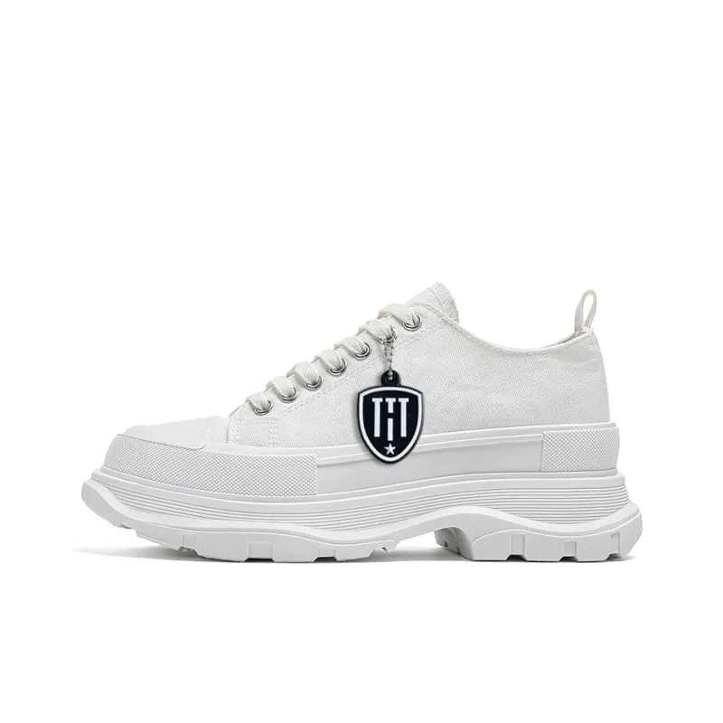 HACKBUTEER Low-Top Canvas Shoes Men's Box-1