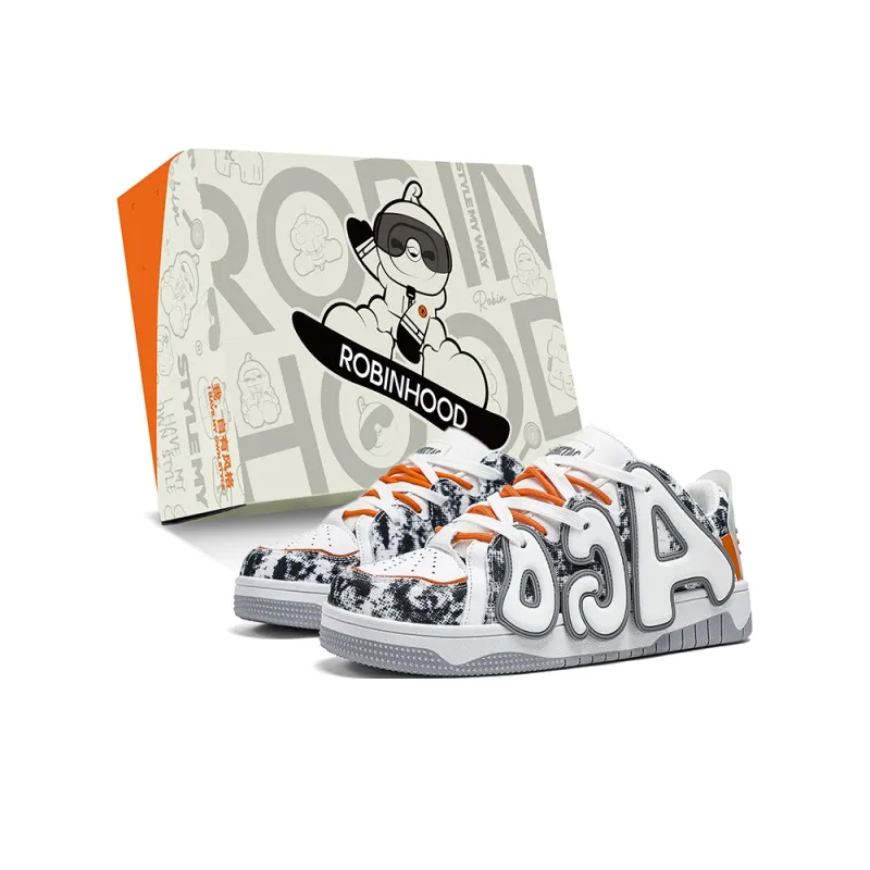 ROBINHOOD Low Top Skateboard Shoes Unisex Box Included-0