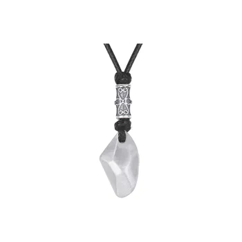 Inker Good Stone 999 Fine Silver Necklaces Unisex
