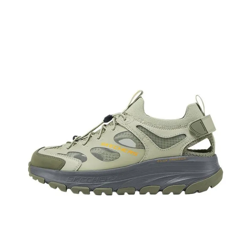 Skechers OUTDOOR MENS Anti Slip Wear Resistant River Trekking Shoes Men's Olive Green-0